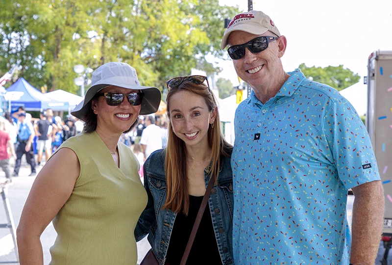 Celeste, Peyton & Tom Fort
