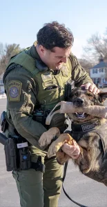 K9 Dax & Master Deputy Logan Helwig Not Just A Dog