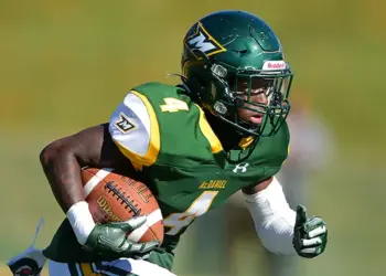 McDaniel College Quarterback Jayden Booker in action