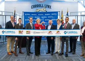 Carroll Community College's ribbon-cutting ceremony on November 4.