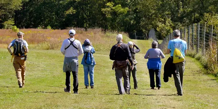 Carroll County Bird Club Hike - Carroll News | Carroll Publications | Carroll County, MD Members of the Carroll County Bird Club go on a birdwatching walk. Photo by Scott Hodgdon.