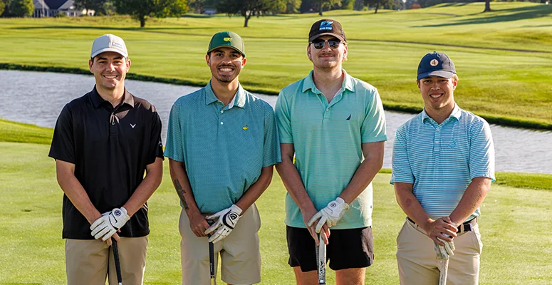 Jackson Klingenberg, Ryan Higgins, Hunter Robins, & Logan Austin