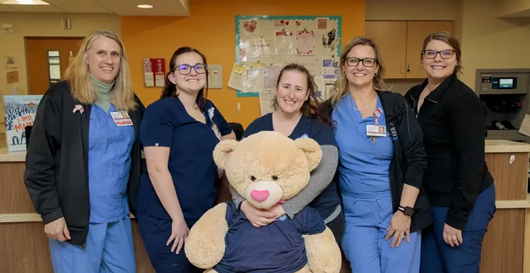 Group Photo with Rachel Bear