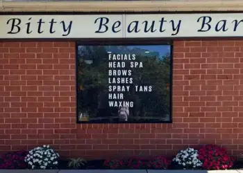 Outside Bitty Beauty Bar Photos Courtesy of Local Business Facebook Pages
